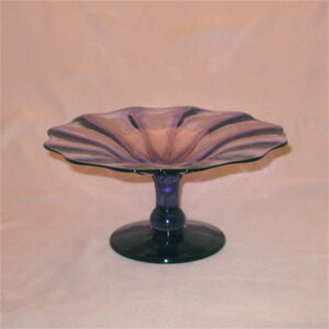Dish - Purple with foot
