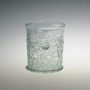 Crackle Beaker - with raspberry prunts