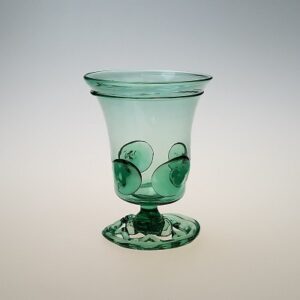 Wine Glass – Dutch German Goblet, openwork foot with prunts